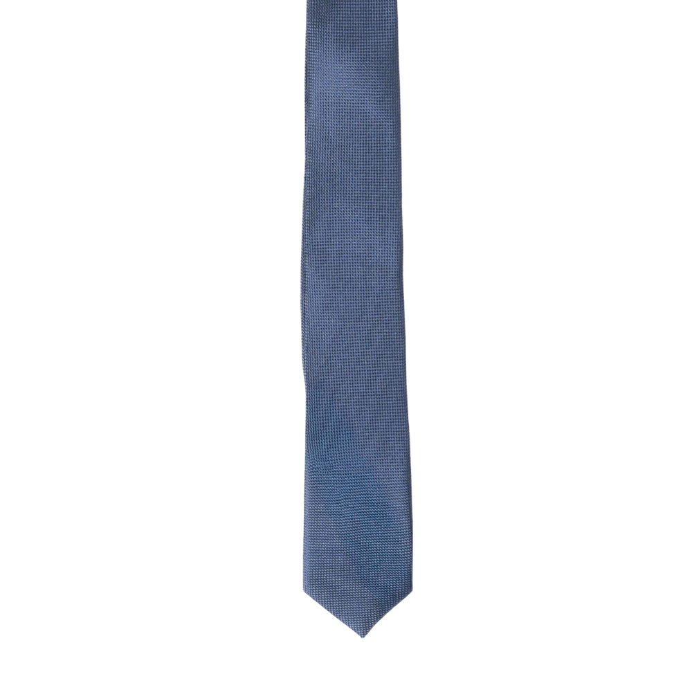SPT2000-Boy's Silk Textured navy Color Tie