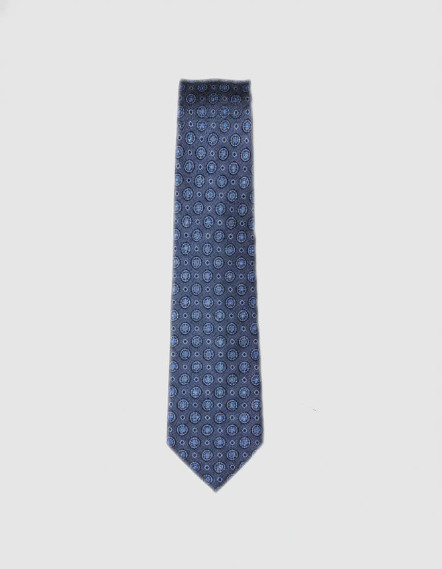 SPT986 Textured Charcoal Necktie