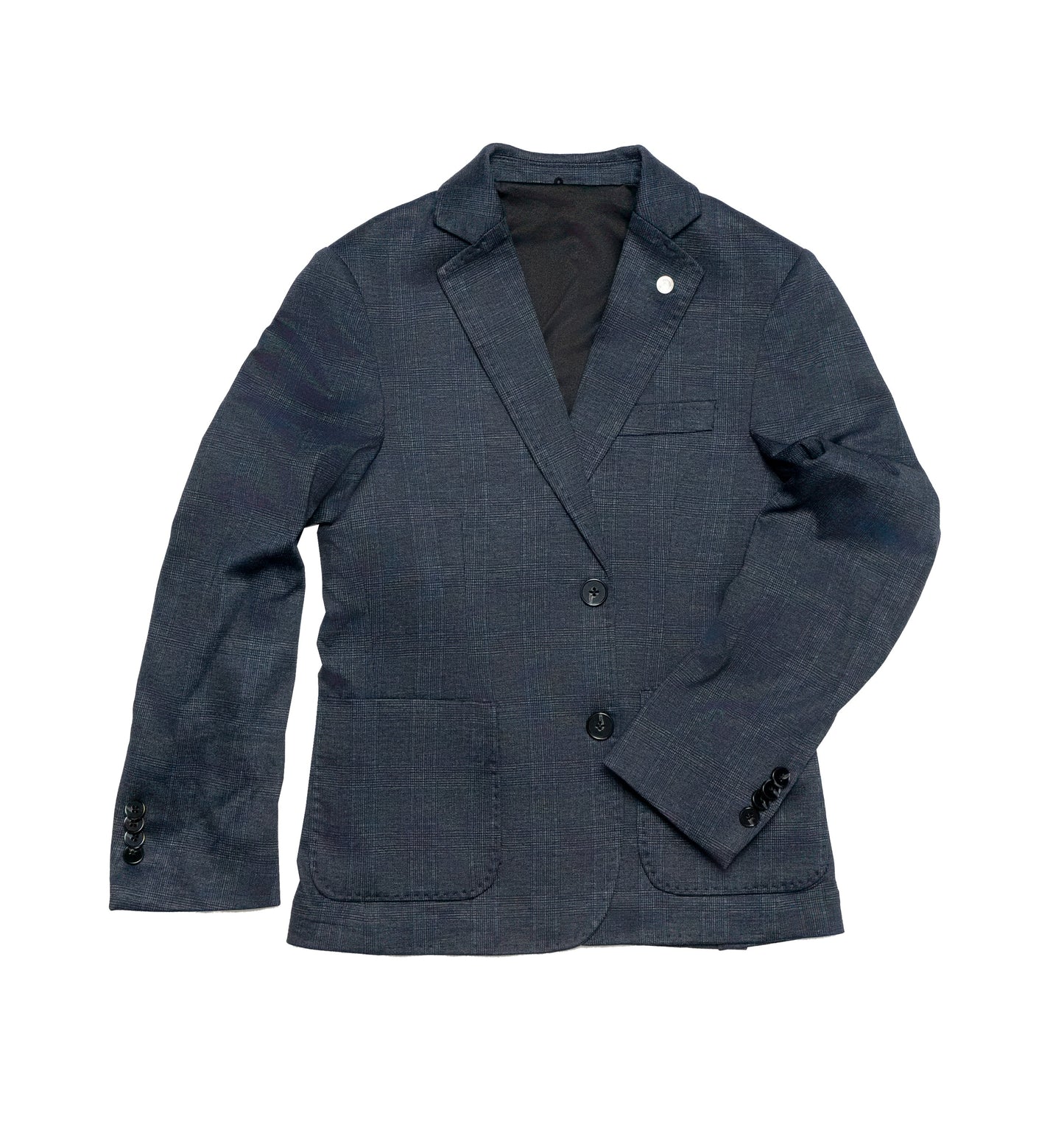 BL2712 Stretch Plaid Blazer