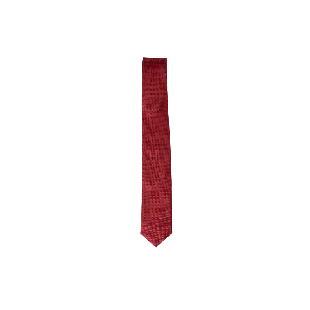 SPT2000-Boy's Silk Textured  Wine Color Tie