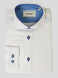 SH9801C- 4 Way Stretch Shirt w/ Contrast - Available in Black, Navy, Brown, Green, Tan
