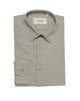 SH9801 Gray- 4 Way Stretch Solid Shirt. Available in 17 Colors!