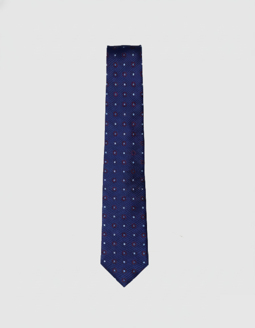 SPT983 	Iridescent Floral Silk Necktie