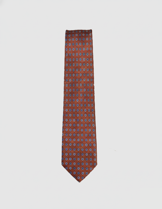 SPT985 Floral Copper Necktie