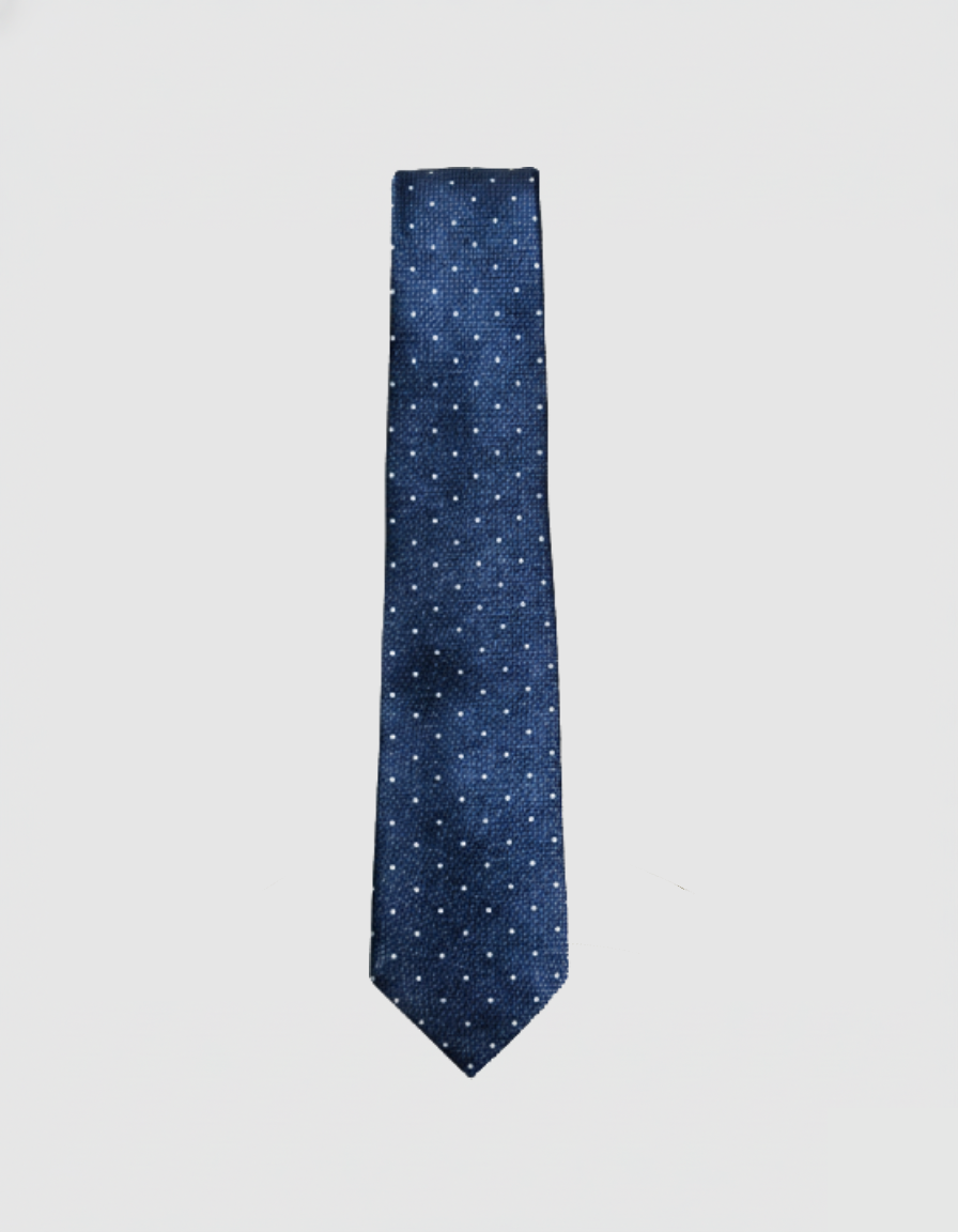 SPT992 Teal Polka Dot Necktie