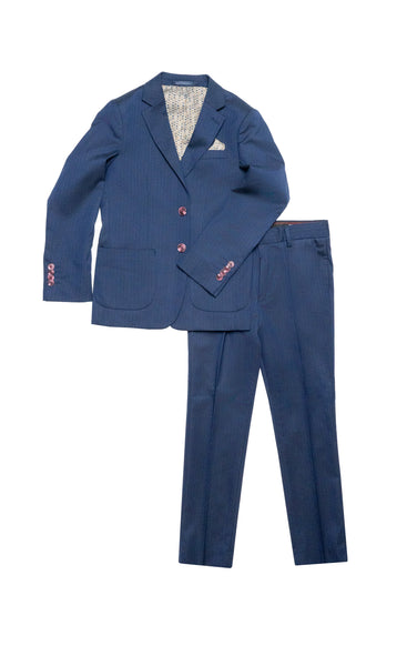 ST2702 NAVY PINSTRIPE SUIT