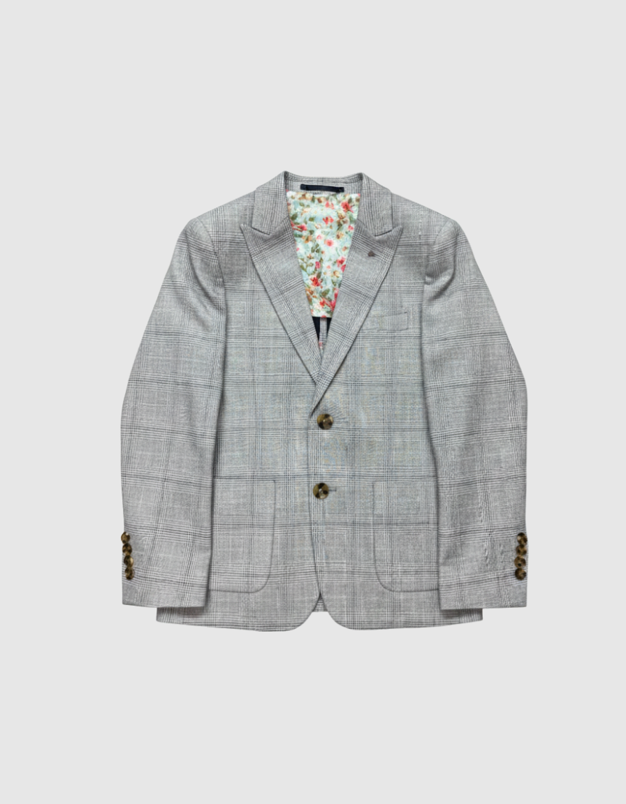 BL2763 Gray Plaid