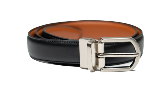 TB1285 REVERSIBLE BLACK/TAN