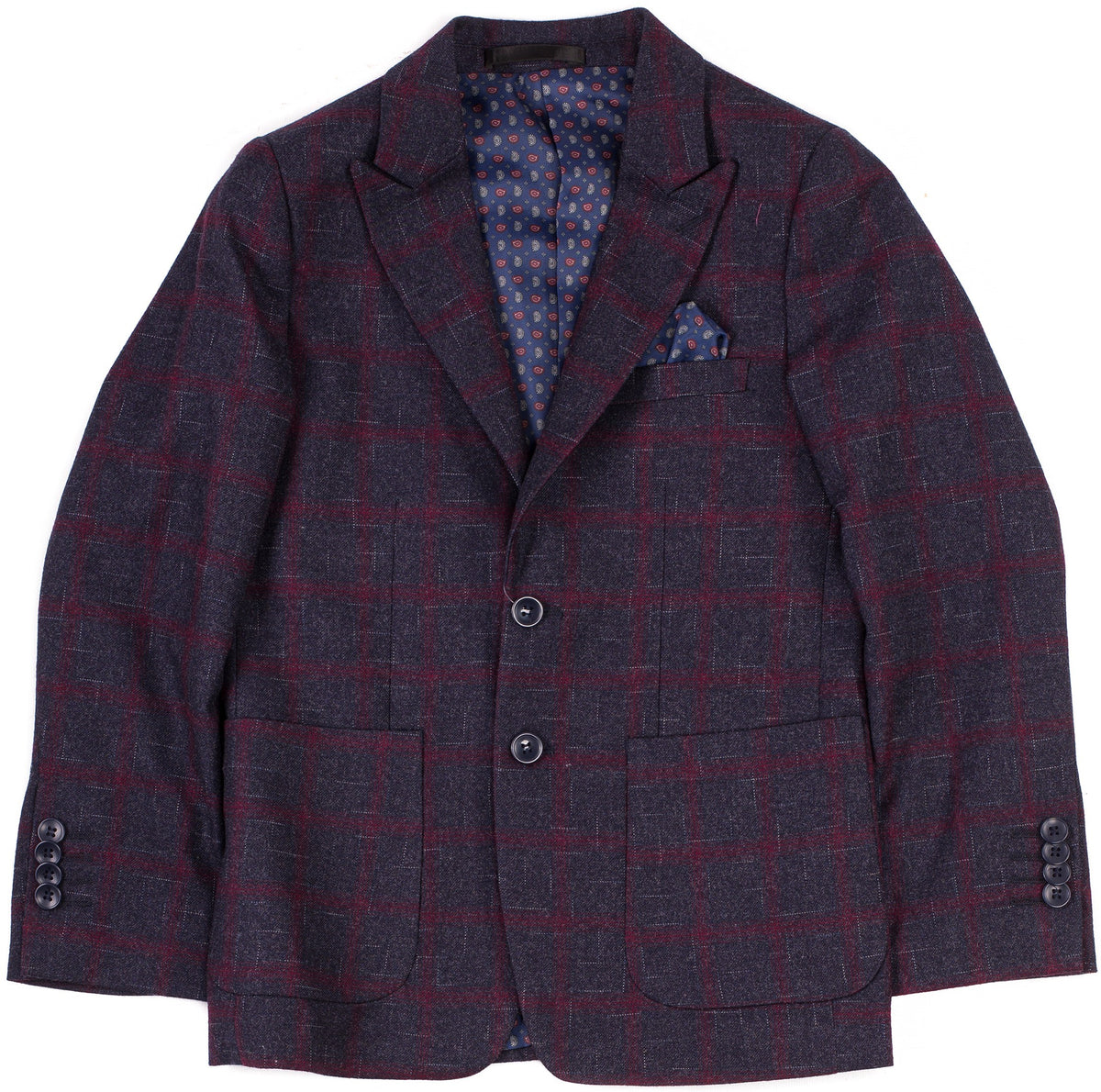 BL8221 Navy/Bgndy