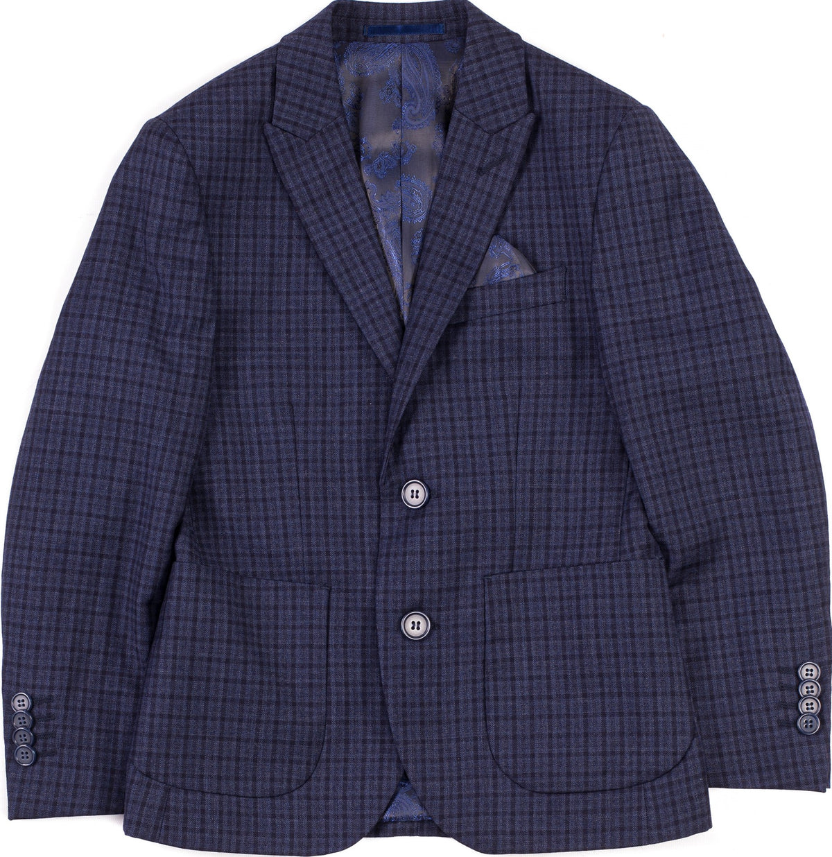 BL8233 Navy 100% Wool