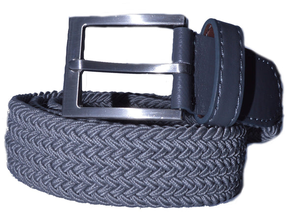 TB2058 Braided Belt Grey