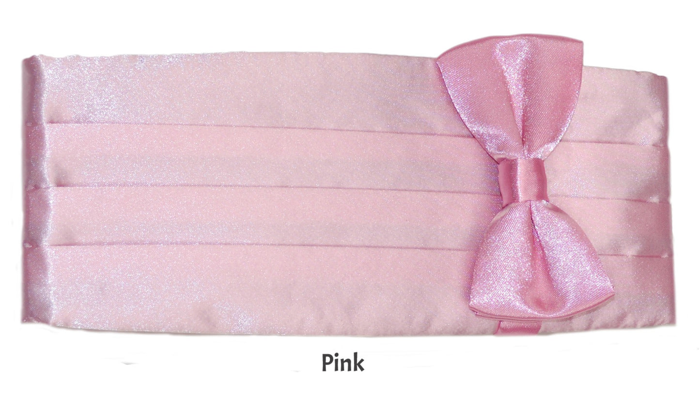 CMB - CUMMERBUND SETS - VARIOUS COLORS