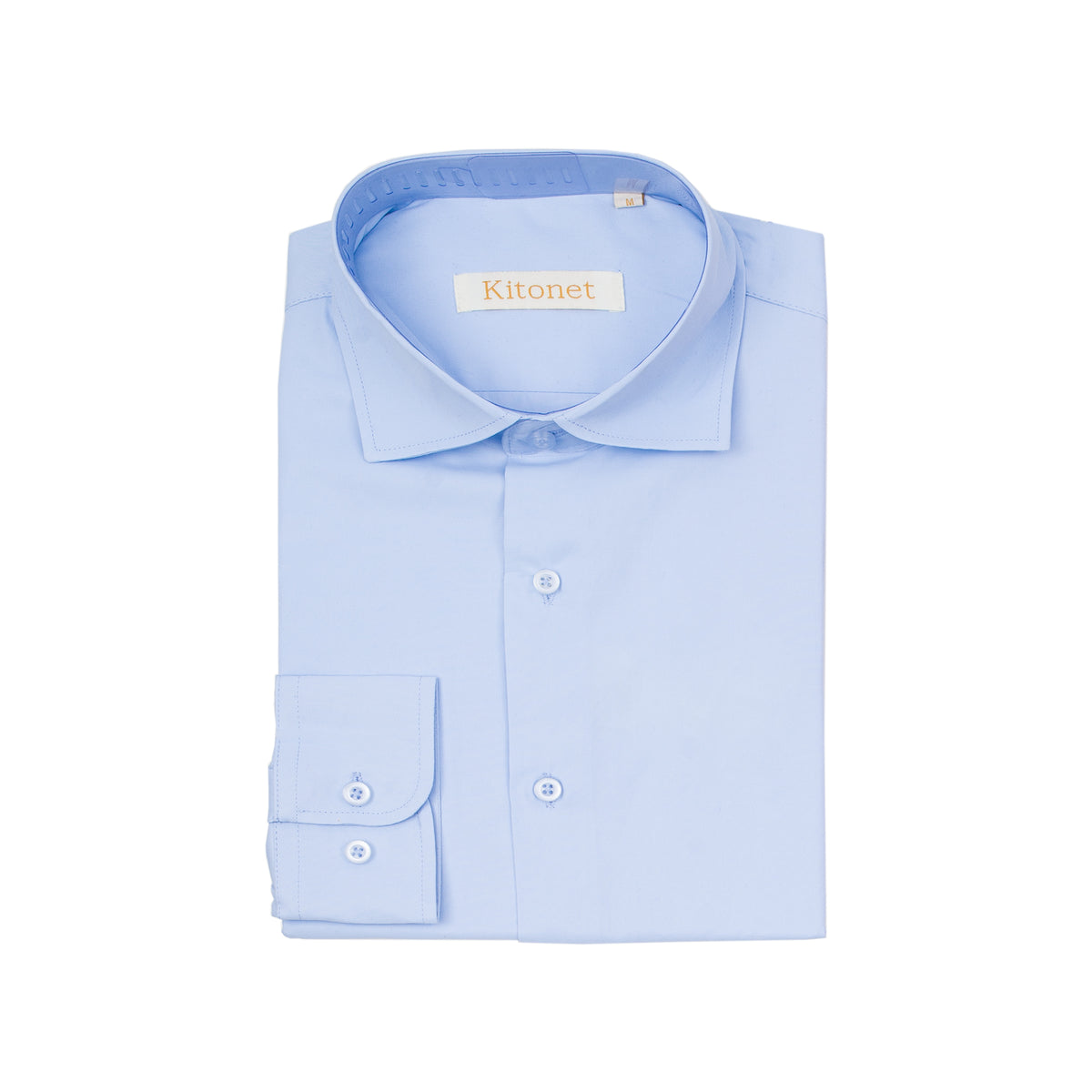 MSH93000 Solid Light Blue Cotton