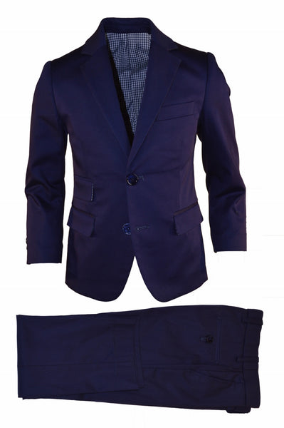 ST2043 Navy Cotton Suit