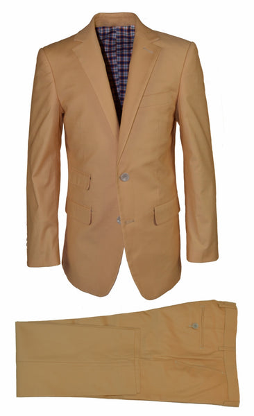 ST2043 Tan Cotton Suit