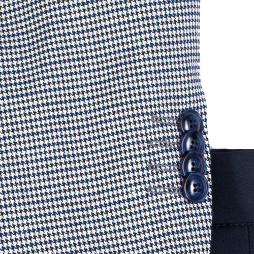 ST2457 Navy Hundstooth
