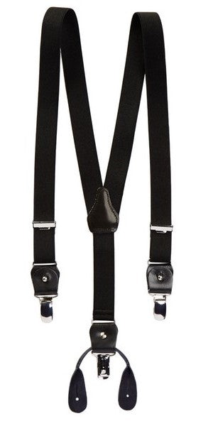 SUS1265 Black Suspenders