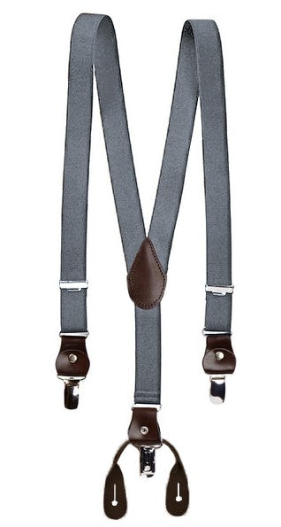 SUS1265 Grey Suspenders