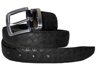 TB1267 Basket Weave Belts Black
