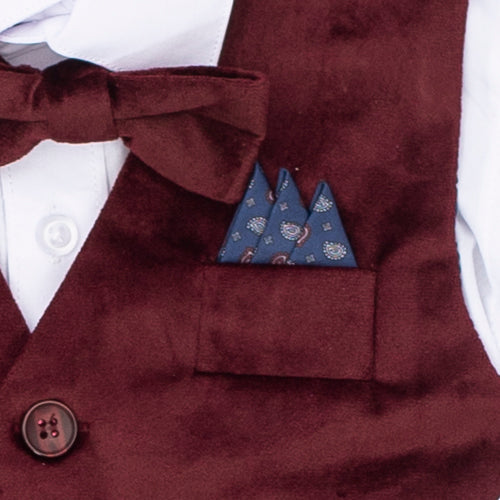 VS1060- Velvet Vest Set- 5 Colors!