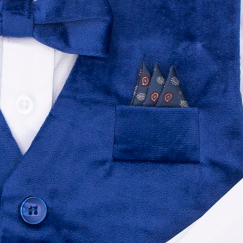 VS1060- Velvet Vest Set- 5 Colors!