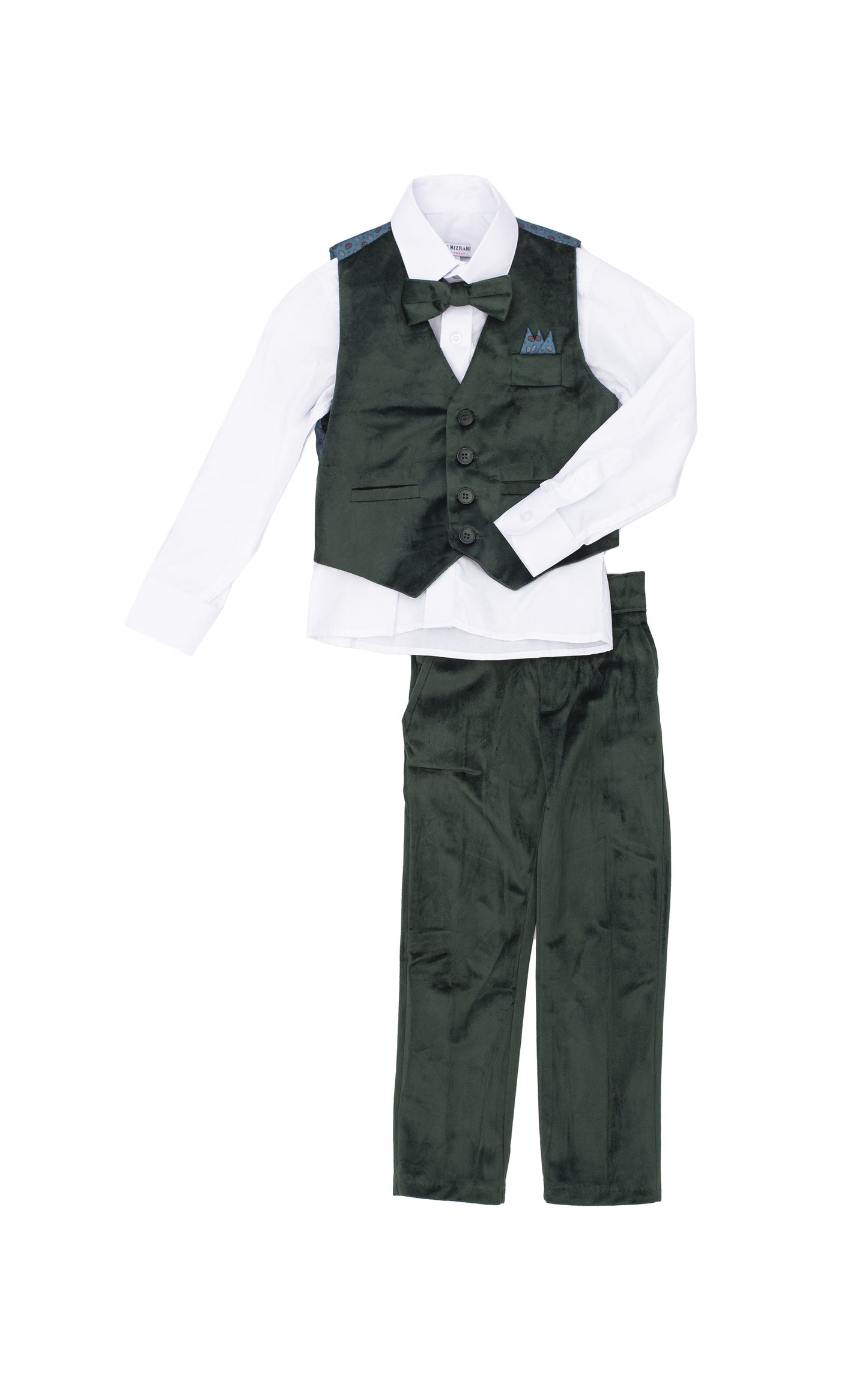 VS1060- Velvet Vest Set- 5 Colors!